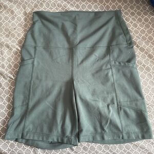 Women's Green Shorts